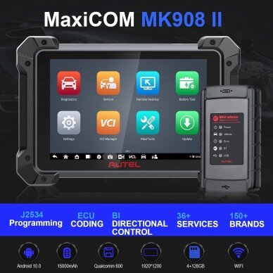 Autel MaxiCOM MK908 II 2024 versija 3
