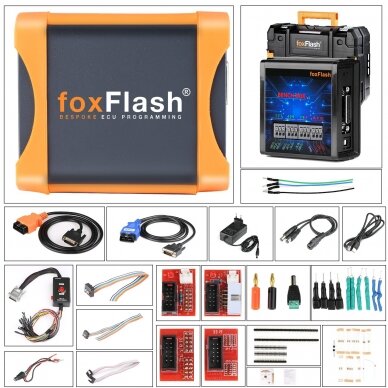 FoxFlash ECU TCU įrankis - variklio blokų ir greičių dėžės programatorius 2