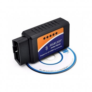 OBD2 ELM327 Bluetooth diagnostinis įrenginys