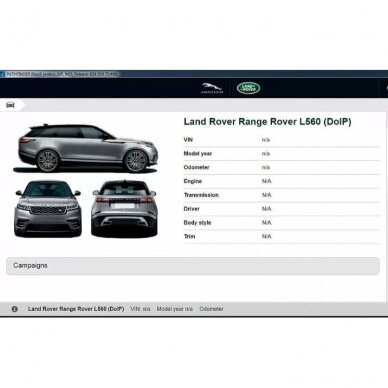PATHFINDER JLR programinės įrangos instaliavimas (Land Rover ir Jaguar) 1