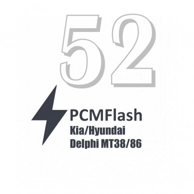 PCMFlash Kia/Hyundai Delphi MT38/86 "Modulis 52"