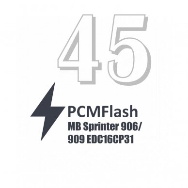 PCMFlash MB Sprinter 906/909 EDC16CP31 "Modulis 45"