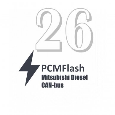 PCMFlash Mitsubishi Diesel CAN-bus "Modulis 26"