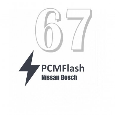 PCMFlash Nissan Bosch "Modulis 67"