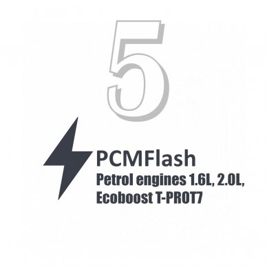 PCMFlash Petrol engines 1.6L, 2.0L, Ecoboost T-PROT7 "Modulis 5"