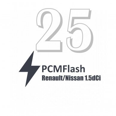 PCMFlash Renault/Nissan 1.5dCi "Modulis 25"