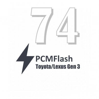 PCMFlash Toyota/Lexus Gen 3 "Modulis 74"