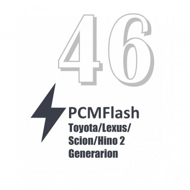 PCMFlash Toyota/Lexus/Scion/Hino 2 Generarion "Modulis 46"