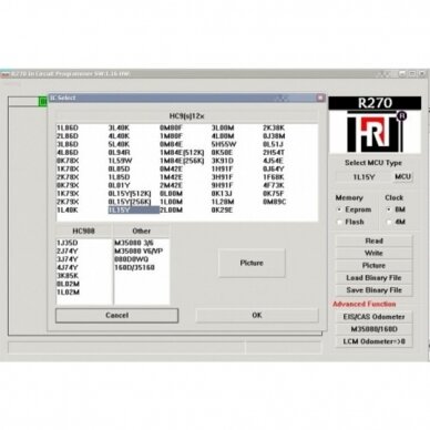 R270 CAS4 BDM programatorius 2