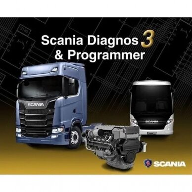 Scania Diagnos & Programmer SDP3 Scania programos instaliavimas