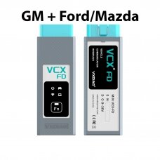 VXDIAG VCX FD diagnostinė įranga skirta GM, Ford, Mazda automobiliams