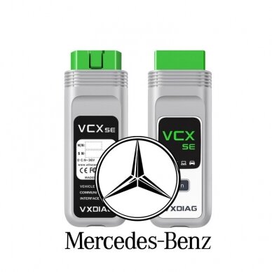 VXDIAG VCX SE diagnostinė įranga skirta MERCEDES BENZ